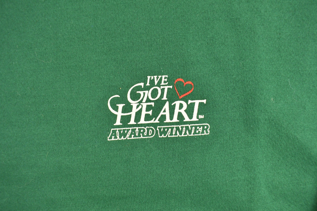 Vintage 1990s I've Got Heart Award Winner Graphic Crewneck Sweatshirt