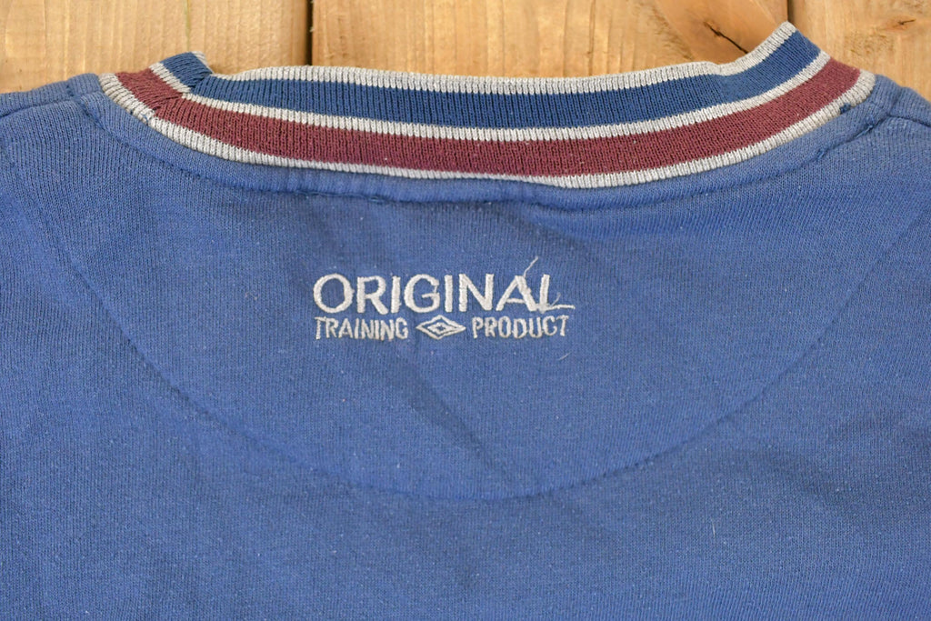 Vintage 1990s Umbro Training Product Embroidered Crewneck Sweatshirt Mens M