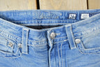 Vintage Y2K Miss Me Bedazzled Low Rise Jeans Size 26x31