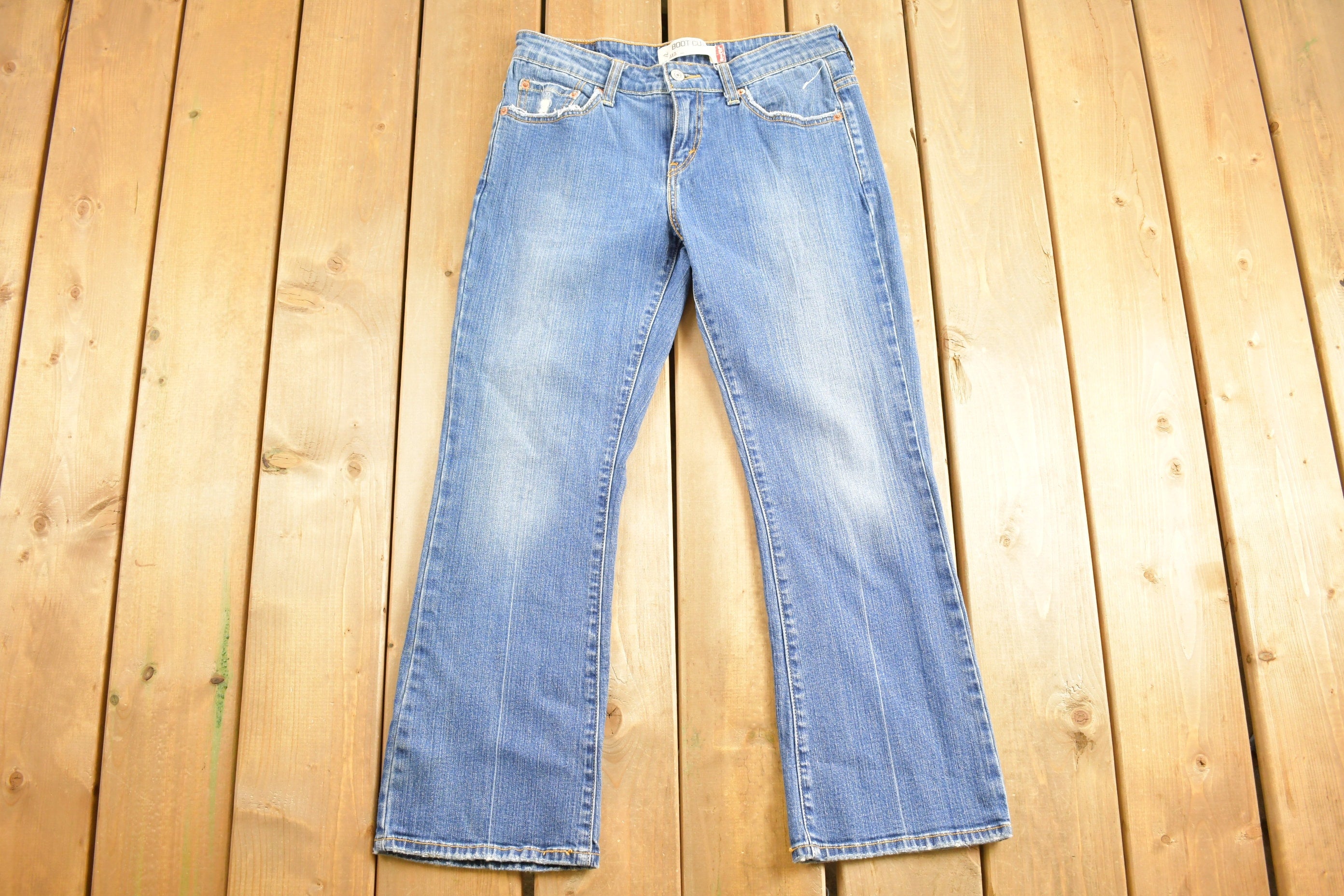 Vintage 1990s Levi's 515 Red Tab Jeans Size 30 x 26