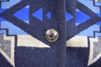Vintage 1980s Knockabouts By Pendleton Aztec Pattern Jacket /