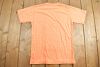 Vintage 1990s Blank Orange T-Shirt
