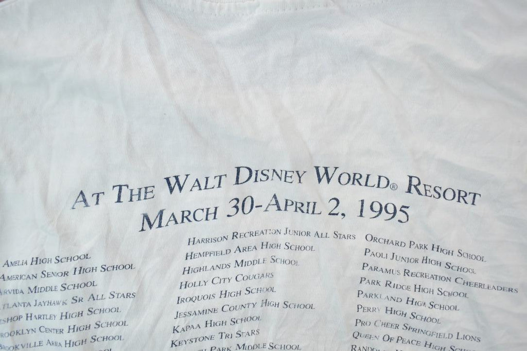 Vintage 1995 Florida Americheer Open Lake Buena Vista Souvenir T-Shirt