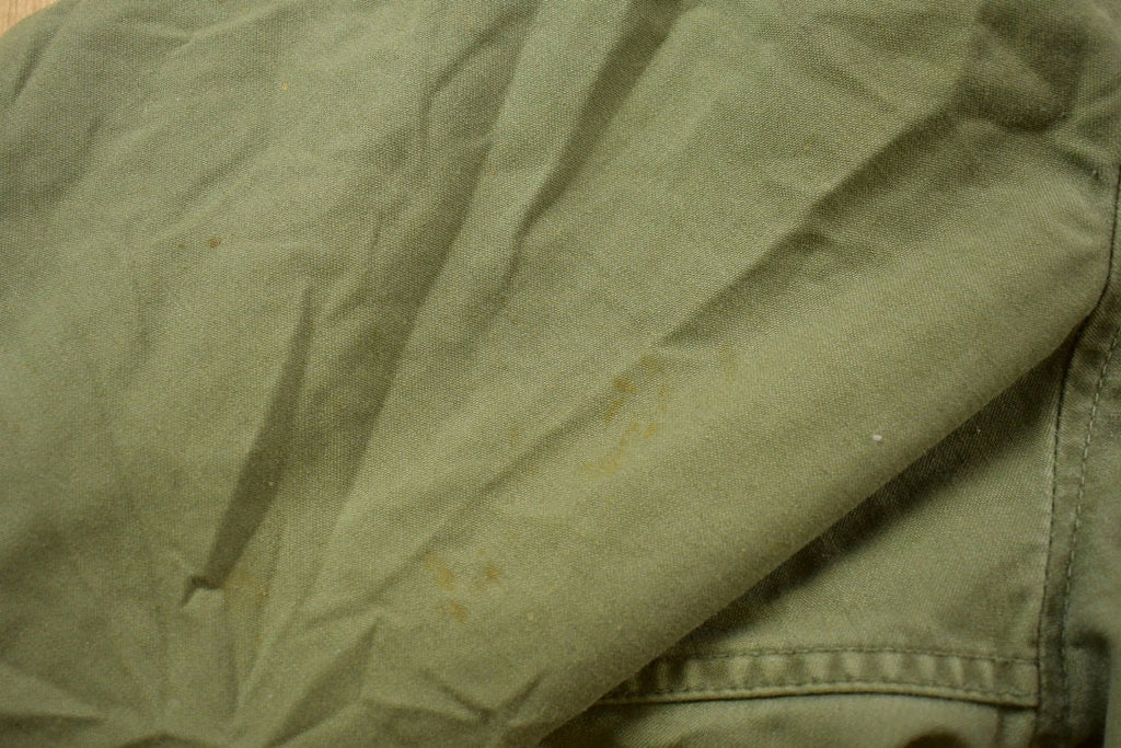 1960s Vintage Military OG-107 Cold Weather Field Coat