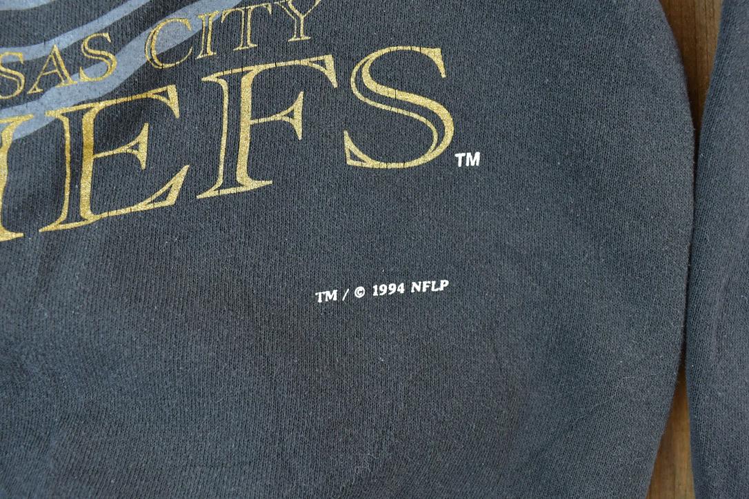 Vintage 1994 Youth Kansas City Chiefs NFL Crewneck Sweatshirt