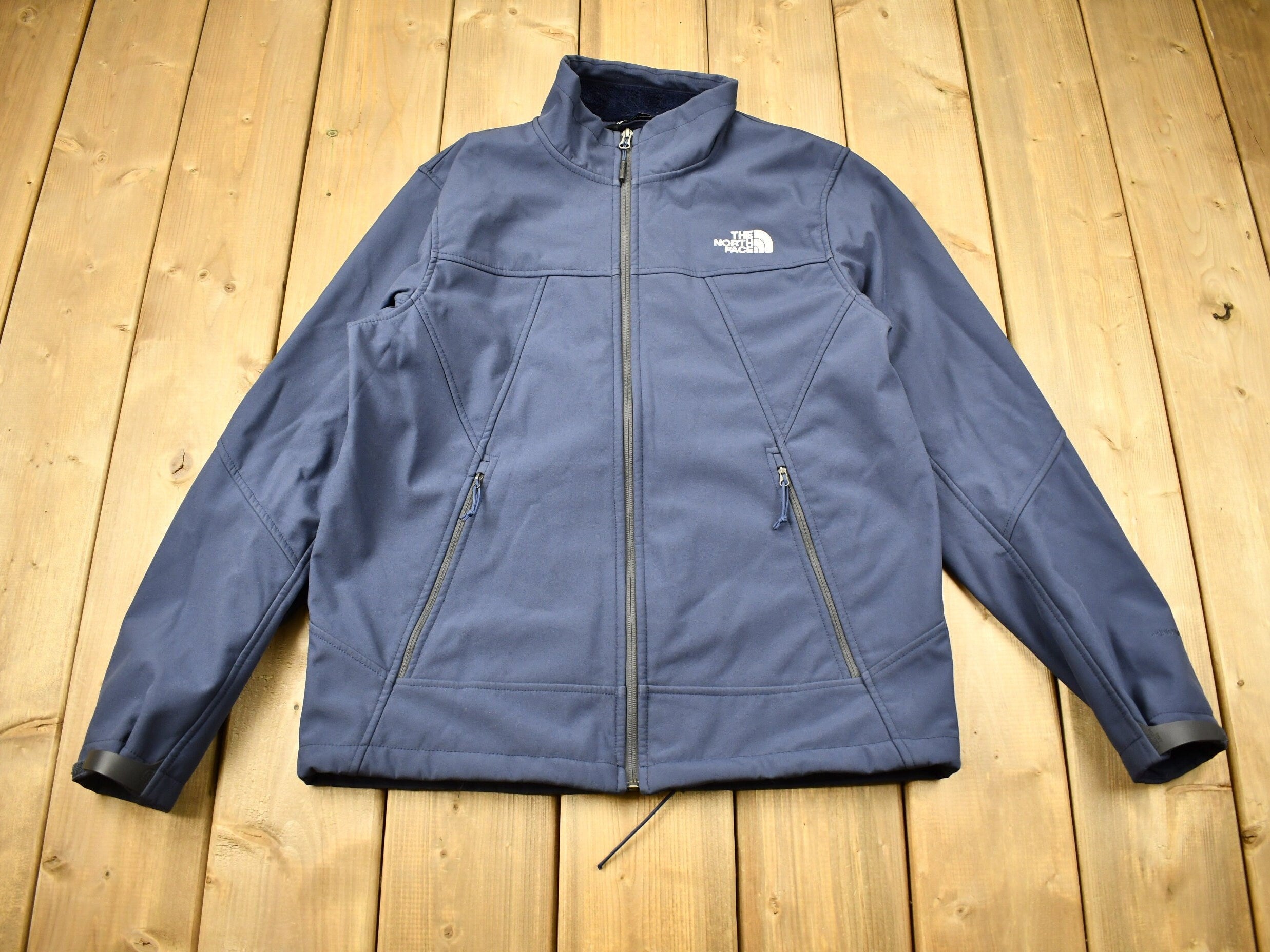 Vintage 1990s The North Face Fleece Lined Shell Jacket