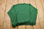 Vintage 1990s Marinette Catholic Central Michigan Knit Uniform Sweatshirt