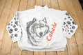 Vintage 1980s Canada Souvenir Quarter Zip Sweatshirt Made in Canada