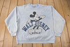Vintage 1990s Mickey Mouse Walt Disney World Disney Designs Crewneck Made In USA