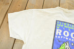 Vintage 1990s Hanes Roc Software Faded T-Shirt Mens XL