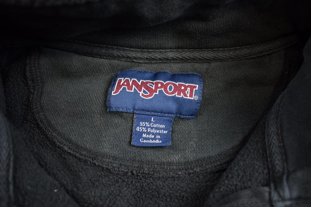 Vintage 1990s Niagara University Jansport Zip Up Sweater