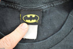 Vintage 1990s Batman Yellow Logo Graphic T-Shirt