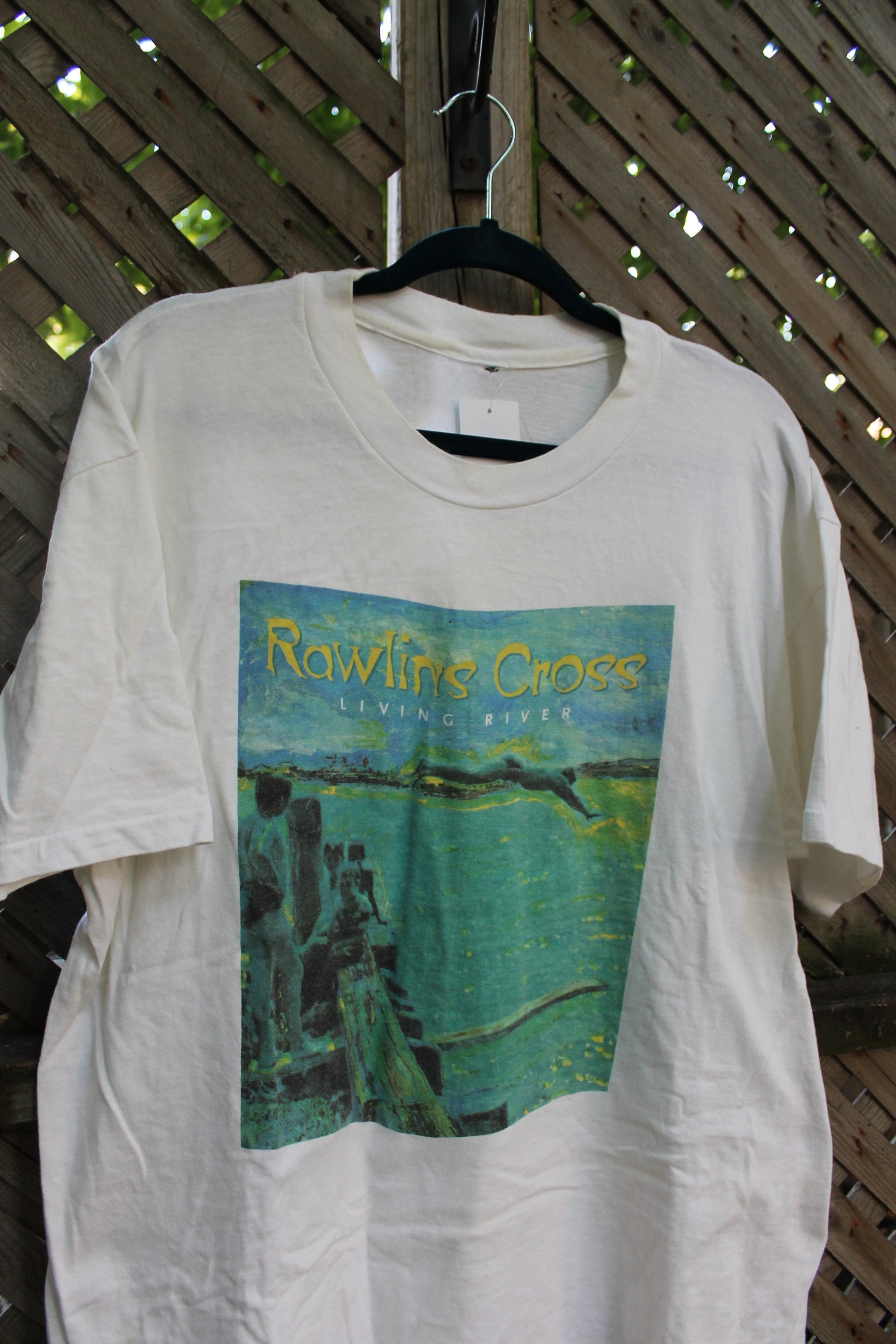Vintage 1990s Rawlins Cross Living River T-Shirt