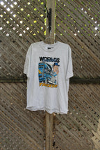 Vintage 1980s Worlds Greatest Trucker Graphic T Shirt