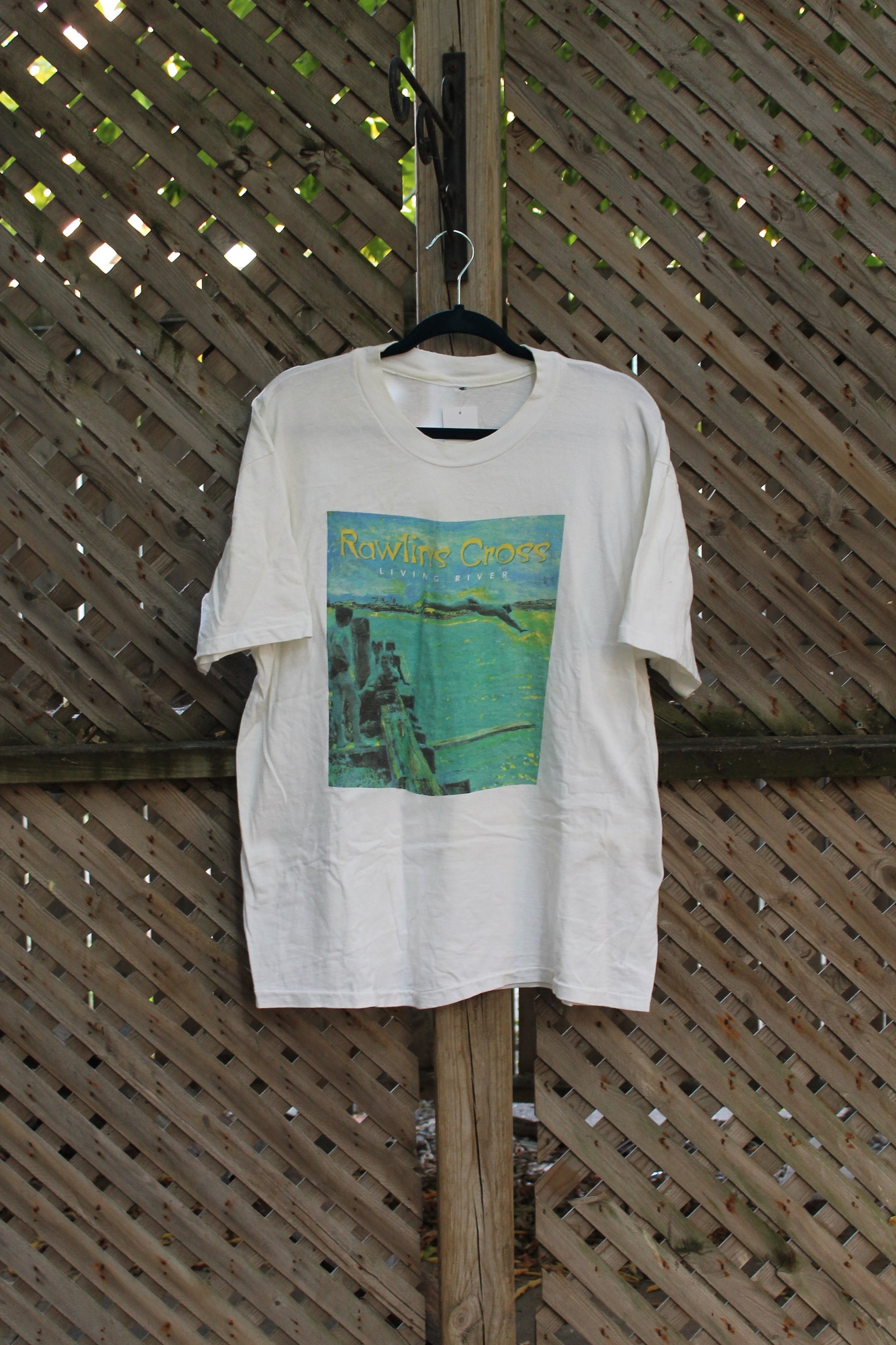 Vintage 1990s Rawlins Cross Living River T-Shirt