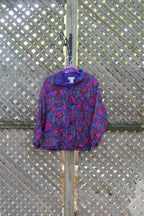 Vintage 1990s Lavon All Over Print Windbreaker