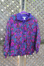 Vintage 1990s Lavon All Over Print Windbreaker