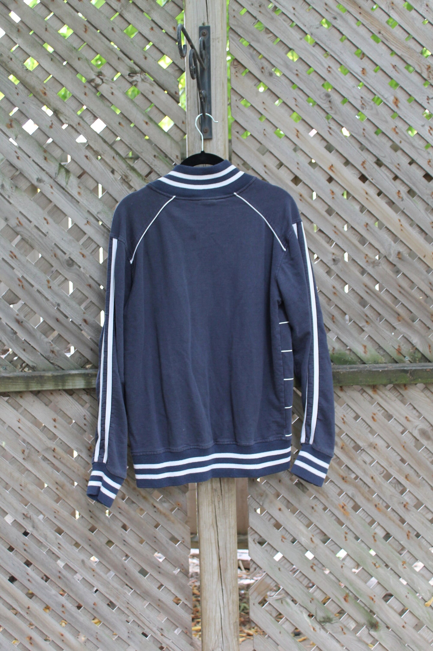 Vintage 1990s Italia Spellout Sweatshirt / Athletic Zip Up / Embroidery Patchwork / Checkerboard Print / Italy Souvenir