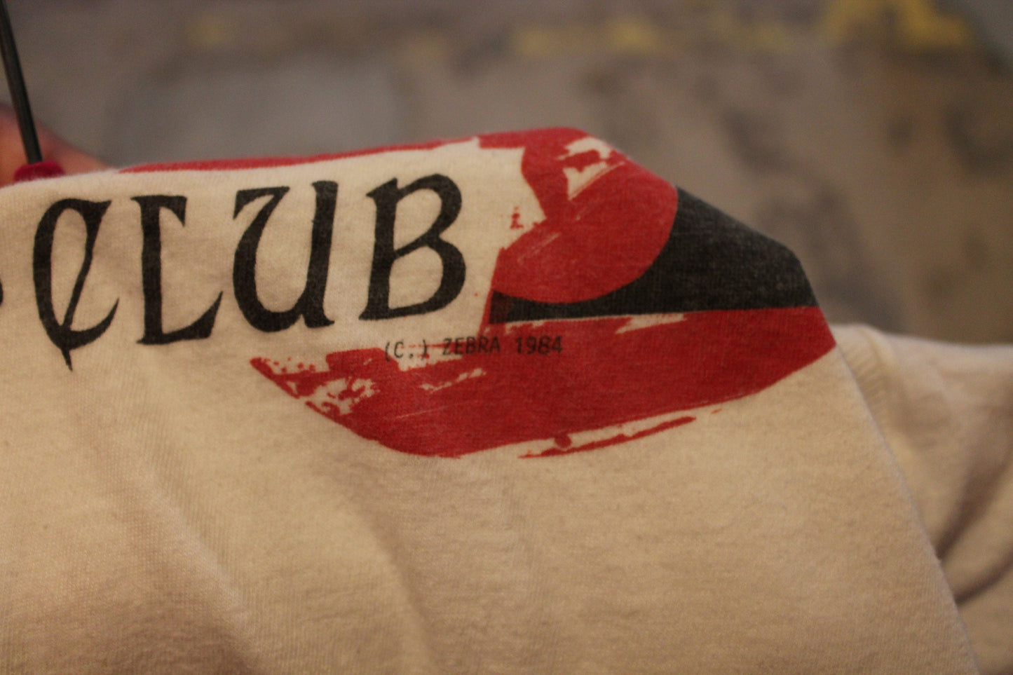 Vintage 1984 Culture Club Graphic Band T Shirt / Music Promo / Concert Tee / 80s / Made In USA / Single Stitch