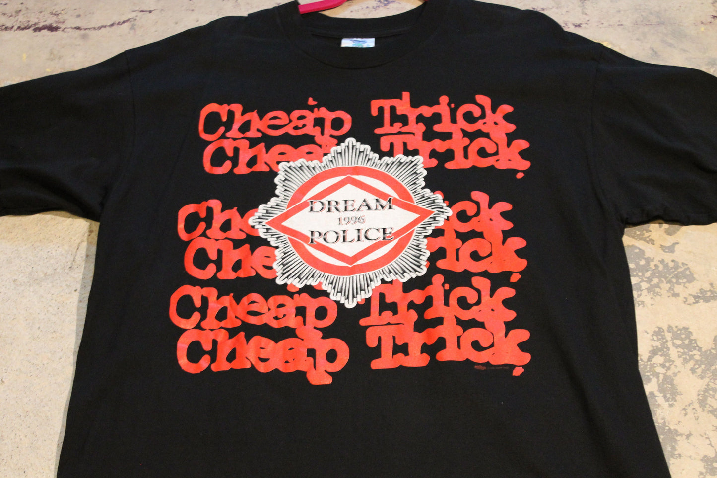 Vintage 1996 Cheap Trick North American Tour Promo T Shirt / American Rock Music / Winterland / Made In USA / Single Stitch