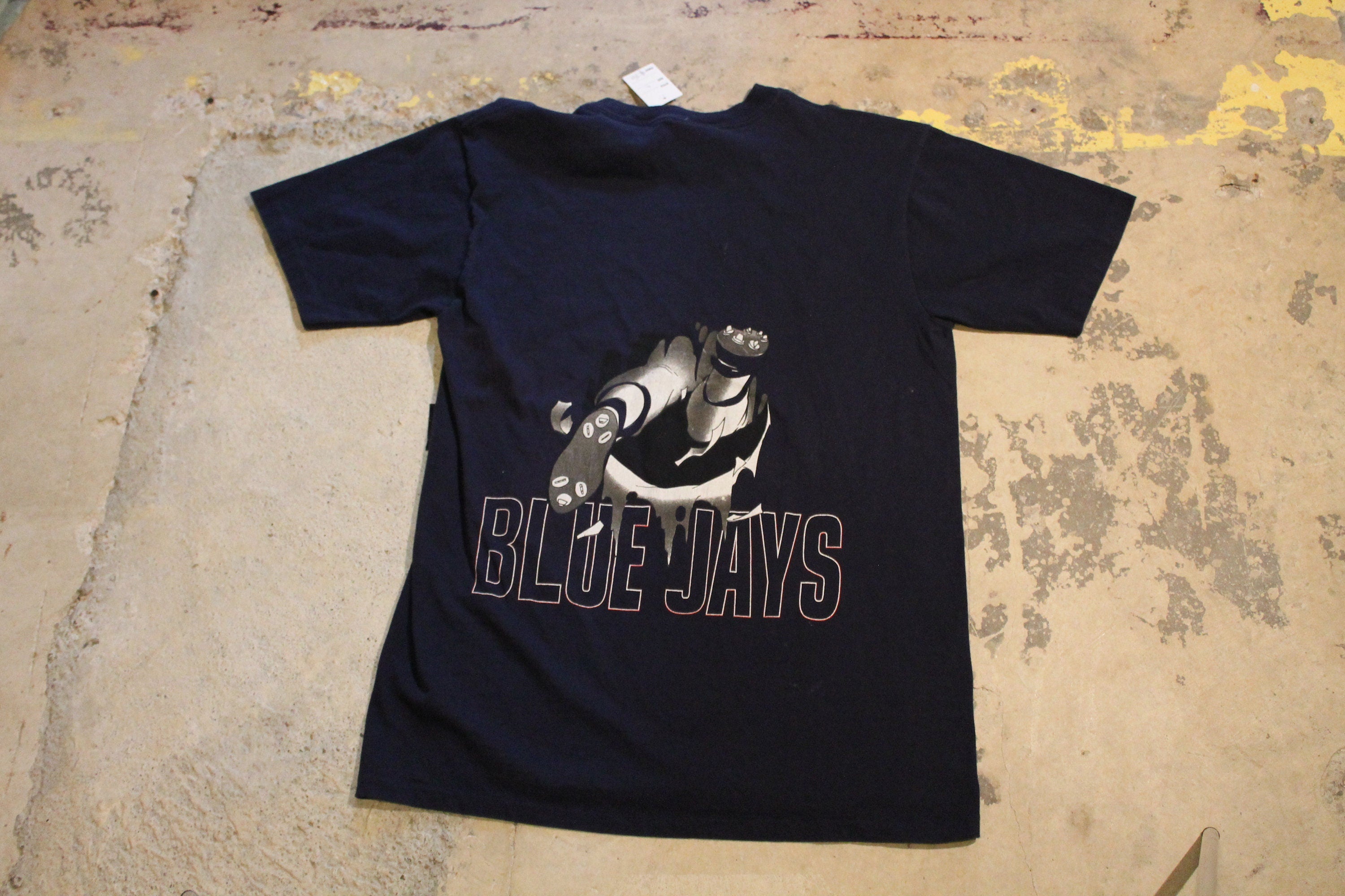 Vintage 1990s Toronto Blue Jays MLB Baseball Nutmeg T Shirt Sportswear