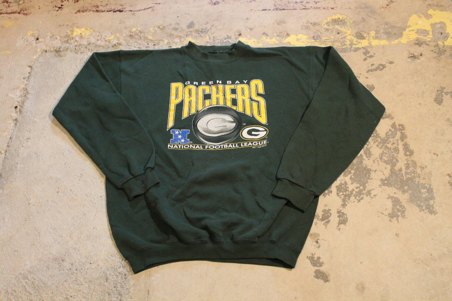 Vintage 1990s Green Bay Packers NFL Crewneck Sweater / 90s Crewneck / NFL / American Football / 90s / Sportswear