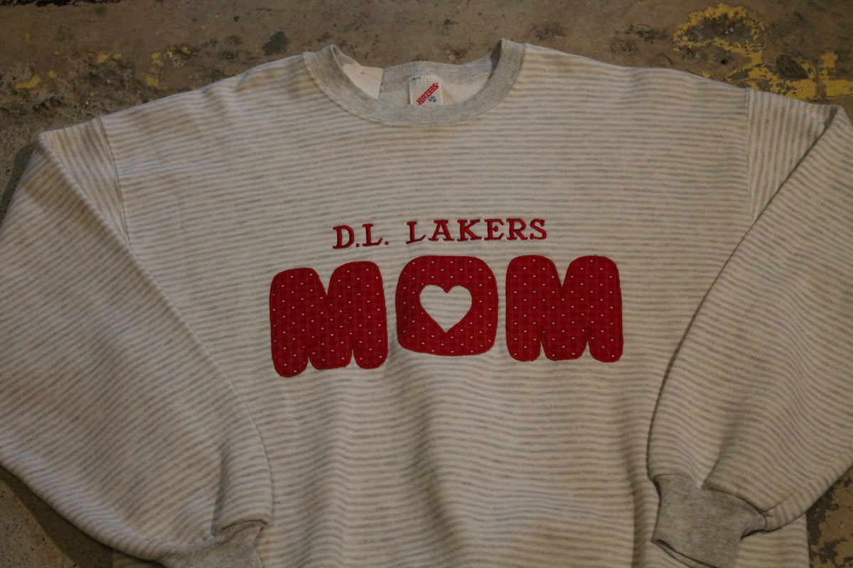 Vintage 1990s D.L Lakers Mom Crewneck Sweater