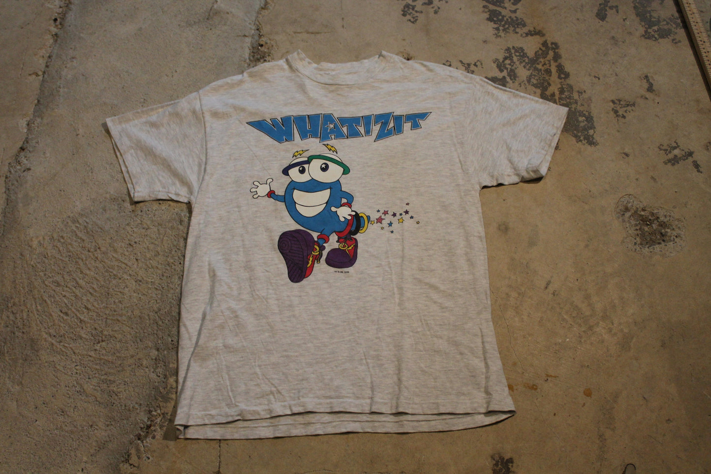 Vintage 1996 Atlanta Olympics Whatizit Graphic T Shirt / Cartoon T Shirt / Mascot Graphic / Sportswear / 90s / Made In USA