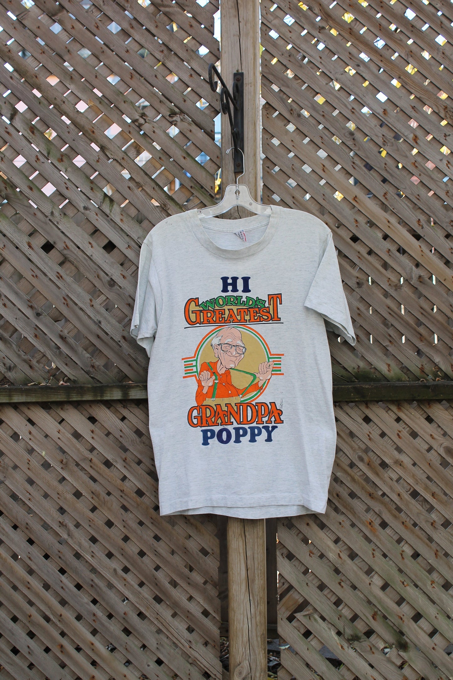 Vintage 1990s World Greatest Grandpa Graphic T Shirt