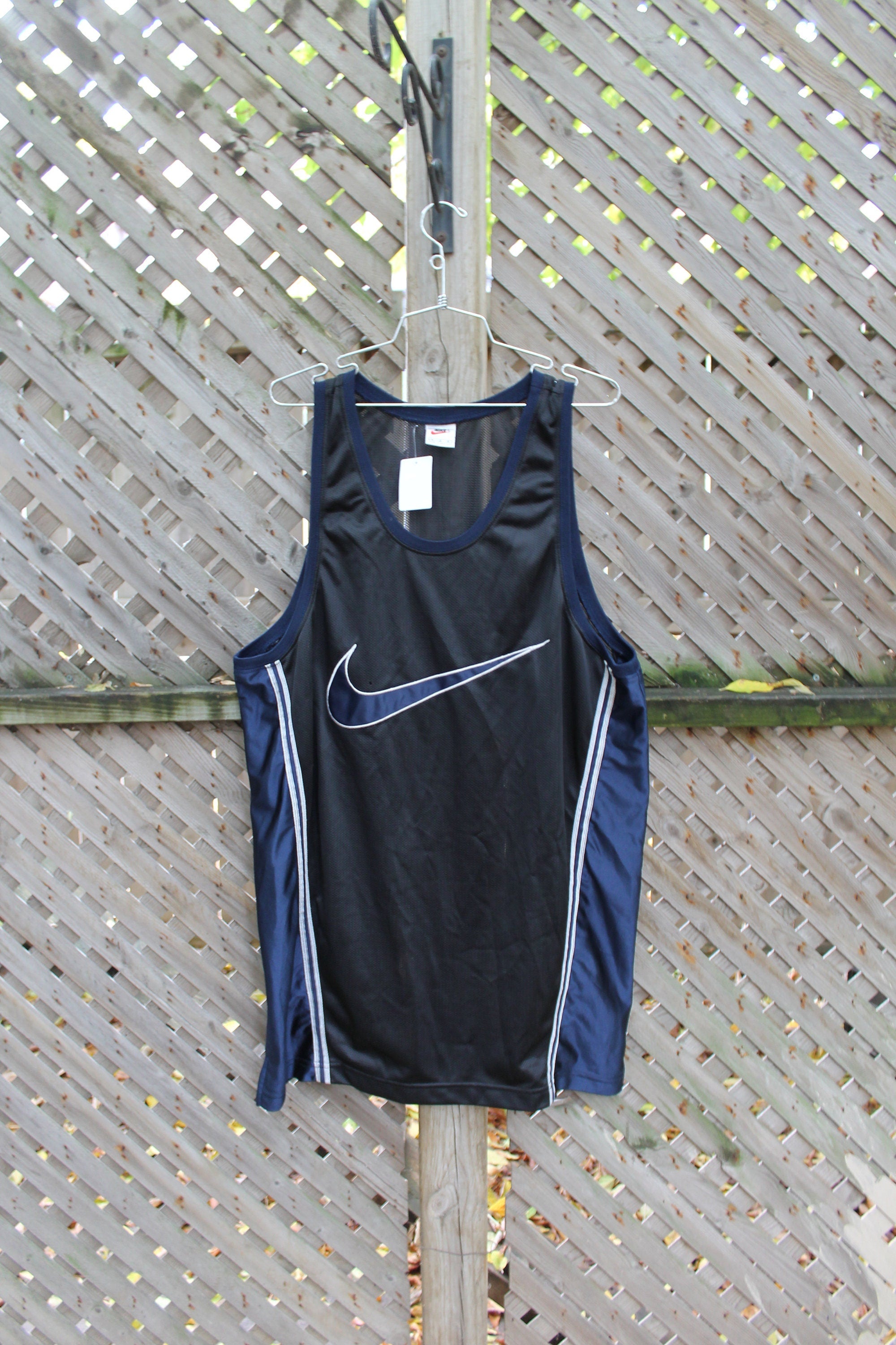 Vintage 1990s Nike Big Swoosh Basketball Jersey