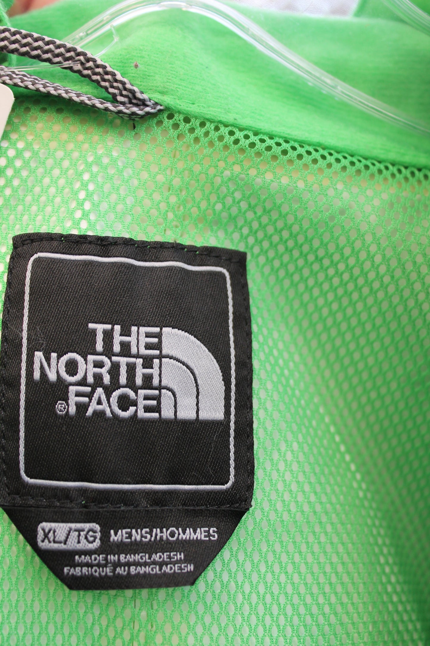 Vintage 1990s The North Face Lime Green HyVent Windbreaker