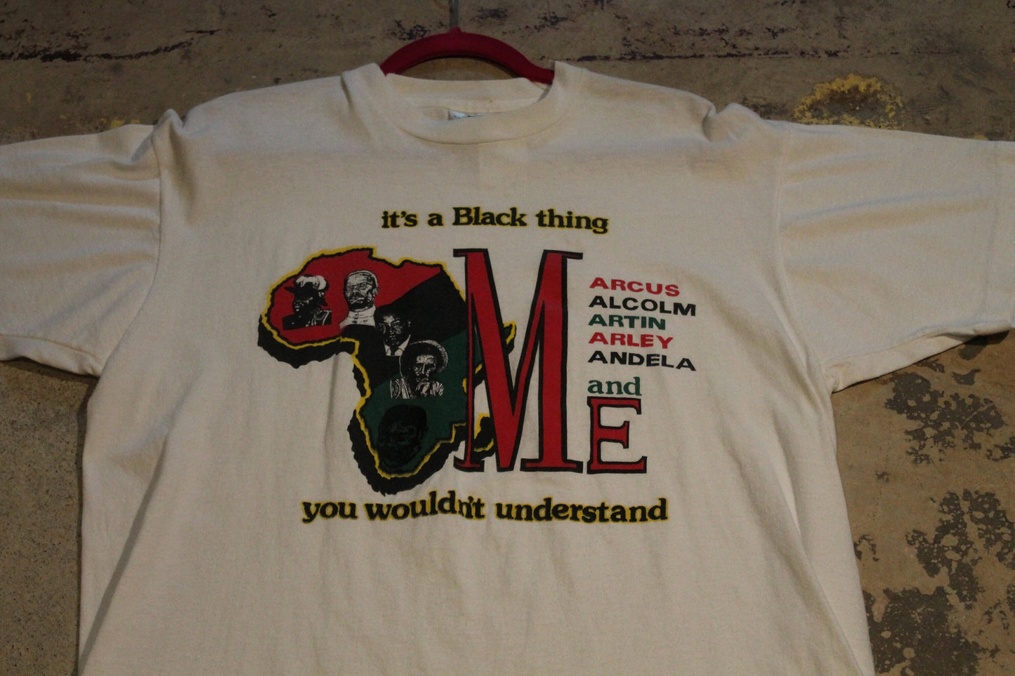 Vintage 1990sIt's A Black Thing You Wouldn't Understand Graphic T Shirt / 90s / Made In Canada / Fruit Of The Loom