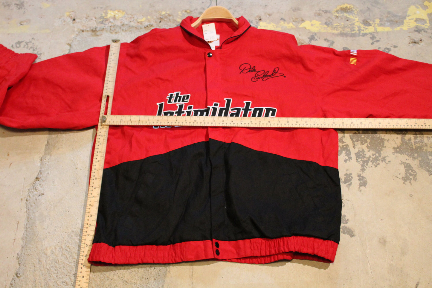 Vintage 1990s Dale Earnhardt The Intimidator Nascar Racing Jacket / Signature Coat / 90s