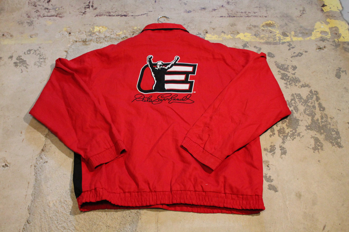 Vintage 1990s Dale Earnhardt The Intimidator Nascar Racing Jacket / Signature Coat / 90s