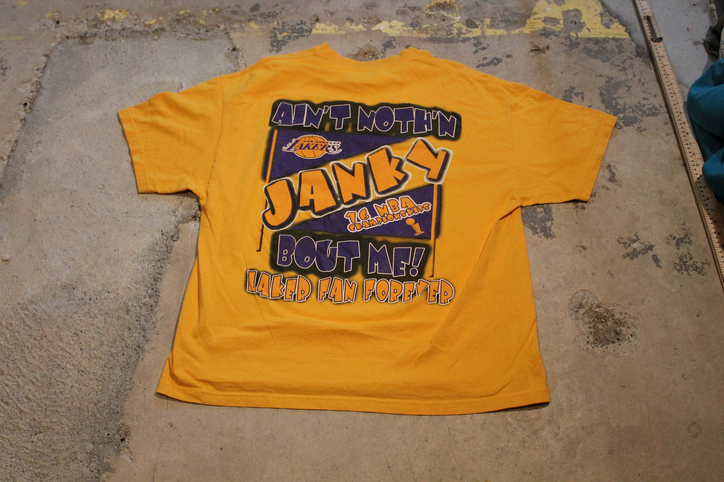 Vintage 1990s Los Angeles Lakers "I Love The Lakers" / Vintage Lakers / Sports Team Graphic / Championship Shirt