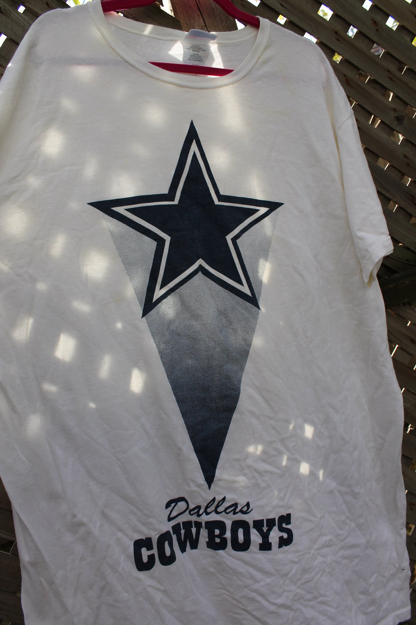 Vintage 1990s Dallas Cowboys NFL Graphic Pajama T Shirt / American Football / Nightgown , Nightshirt / Sportswear / 90s / Streetwear