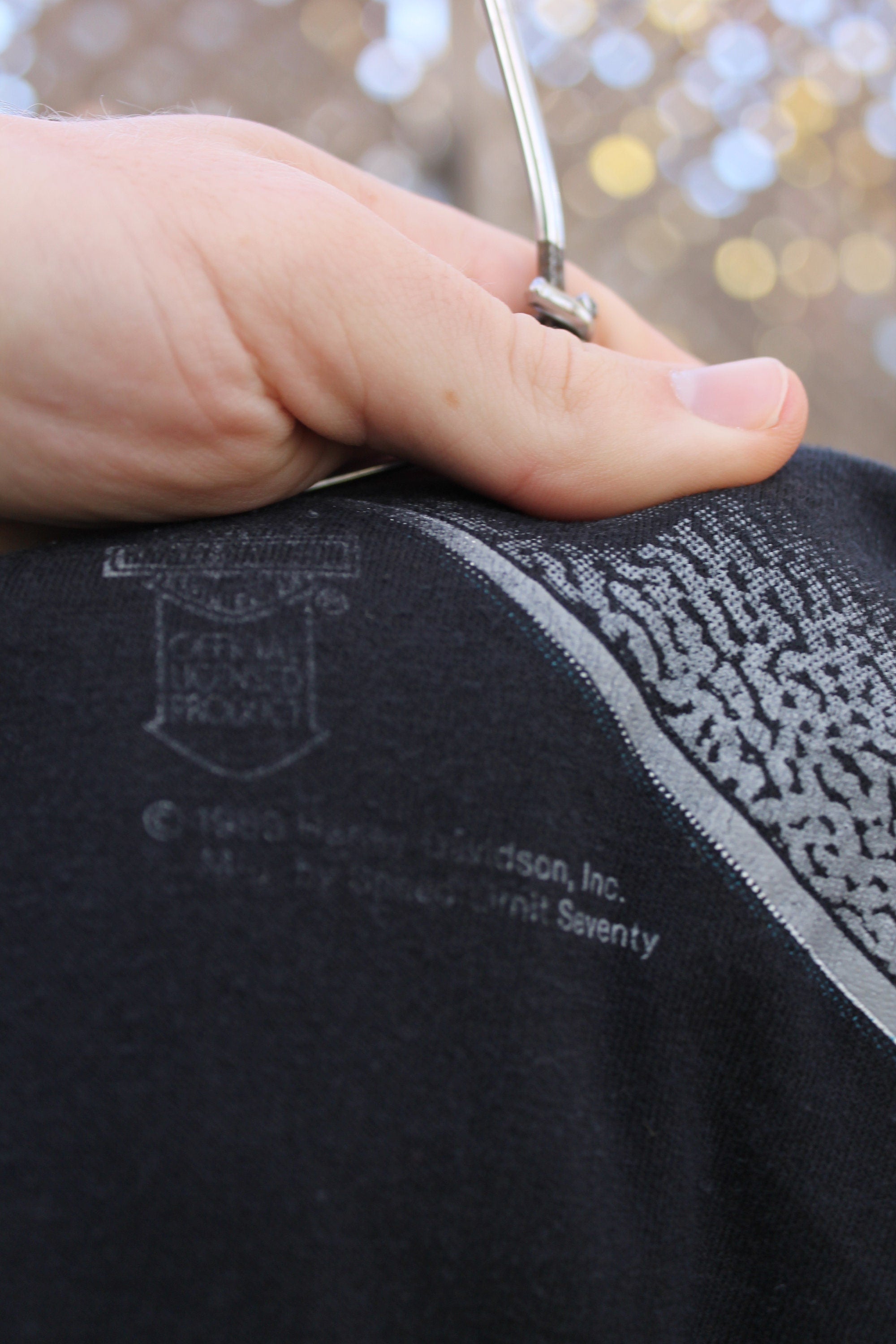 Vintage 1980 Harley Davidson Motorcycles American Iron T Shirt