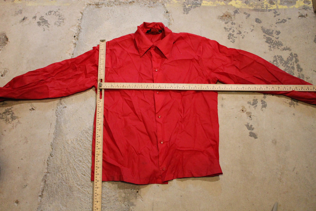 Vintage 1970s Western Embroidered Pla-Jac By Dunbrooke Windbreaker