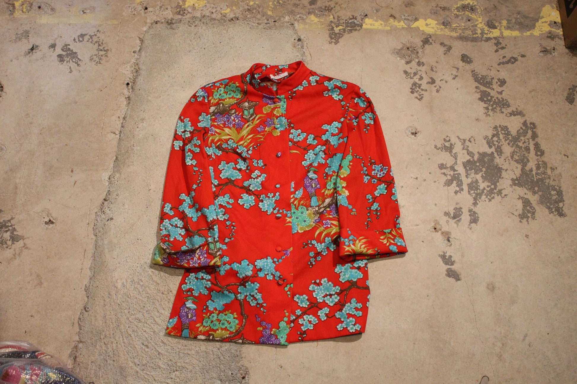 Vintage 1970s Japanese Button Up Shirt