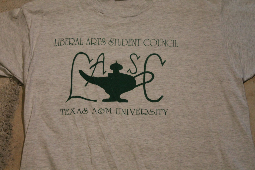 Vintage 1990s Liberal Arts Student Council Texas A&M University T Shirt