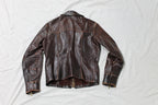 Vintage 1970s East West Musical Instruments Leather Motorcycle Jacket