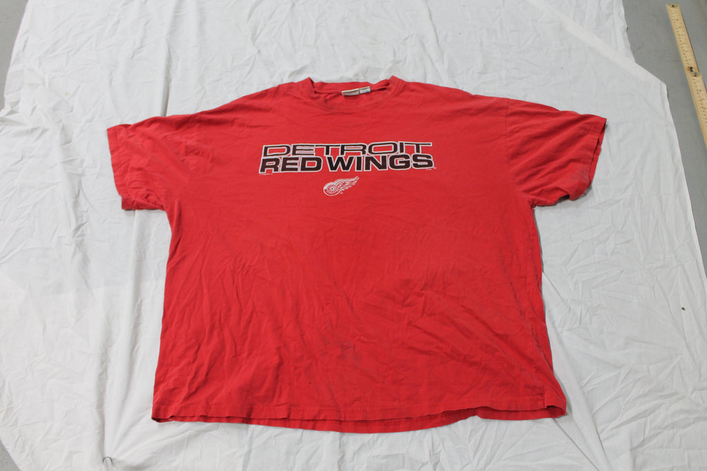 Vintage 1990s Detroit Red Wings NHL Hockey Graphic T Shirt