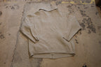 Vintage 1990s 3D Cable Knit Full Zip Sweater