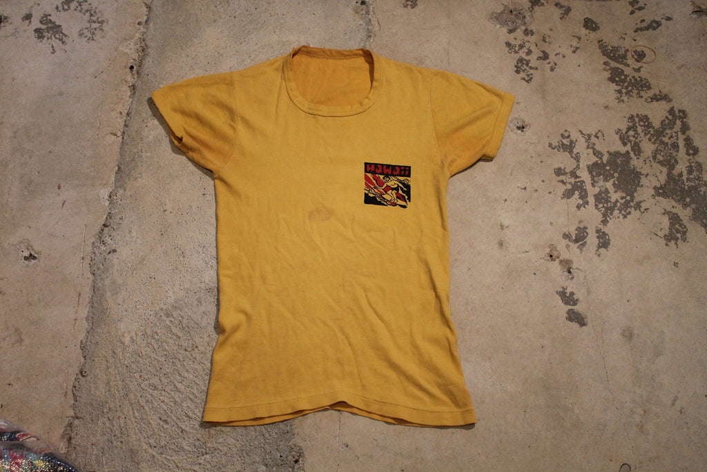 Vintage 1960s Hawaii Souvenir T-Shirt