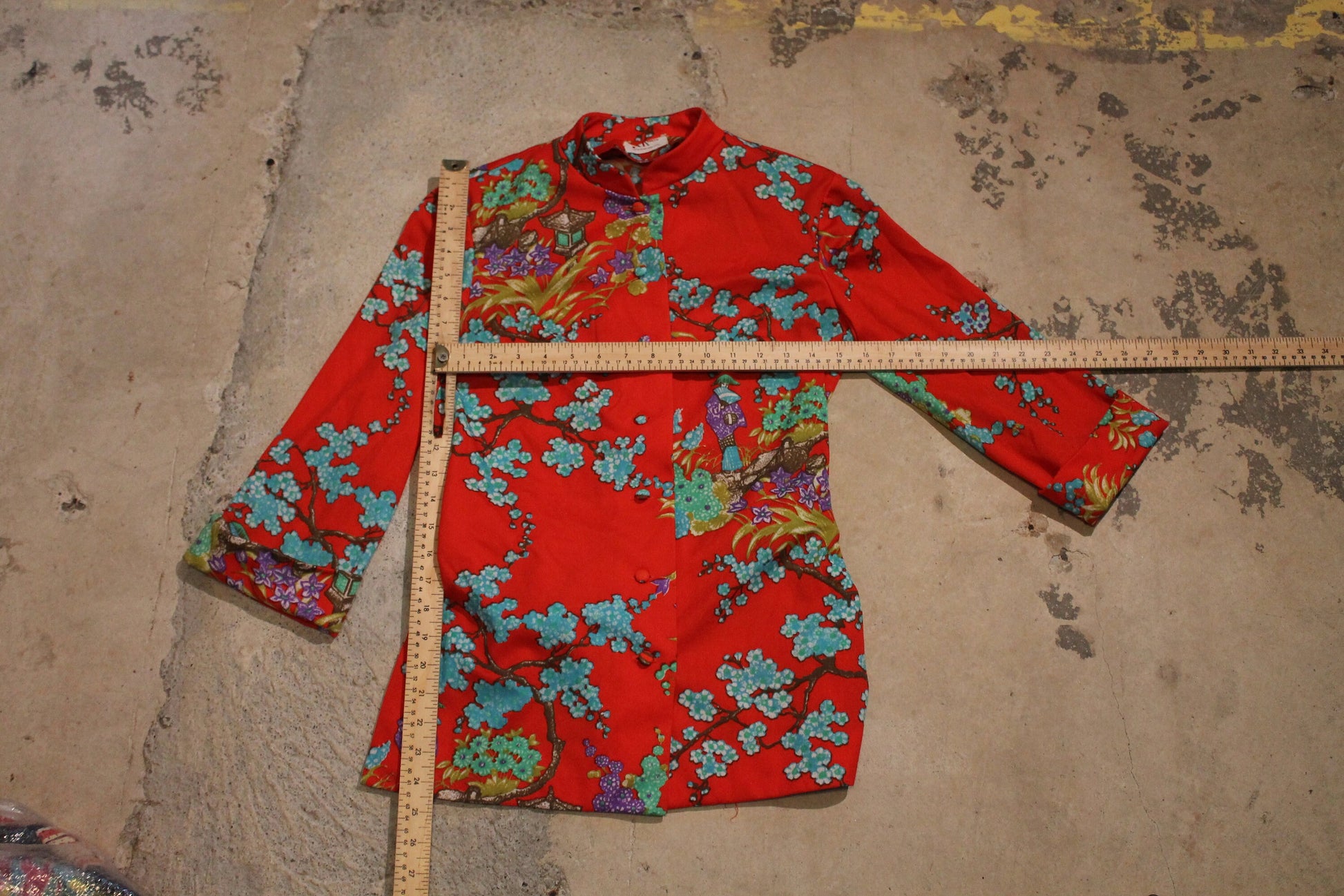 Vintage 1970s Japanese Button Up Shirt