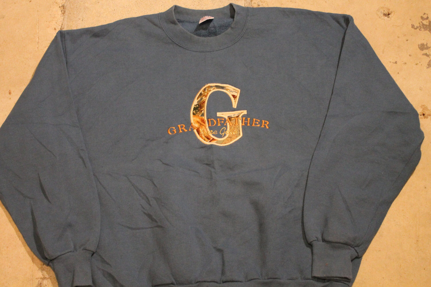 Vintage 1990s Grandfather Embroidered Crewneck Sweatshirt