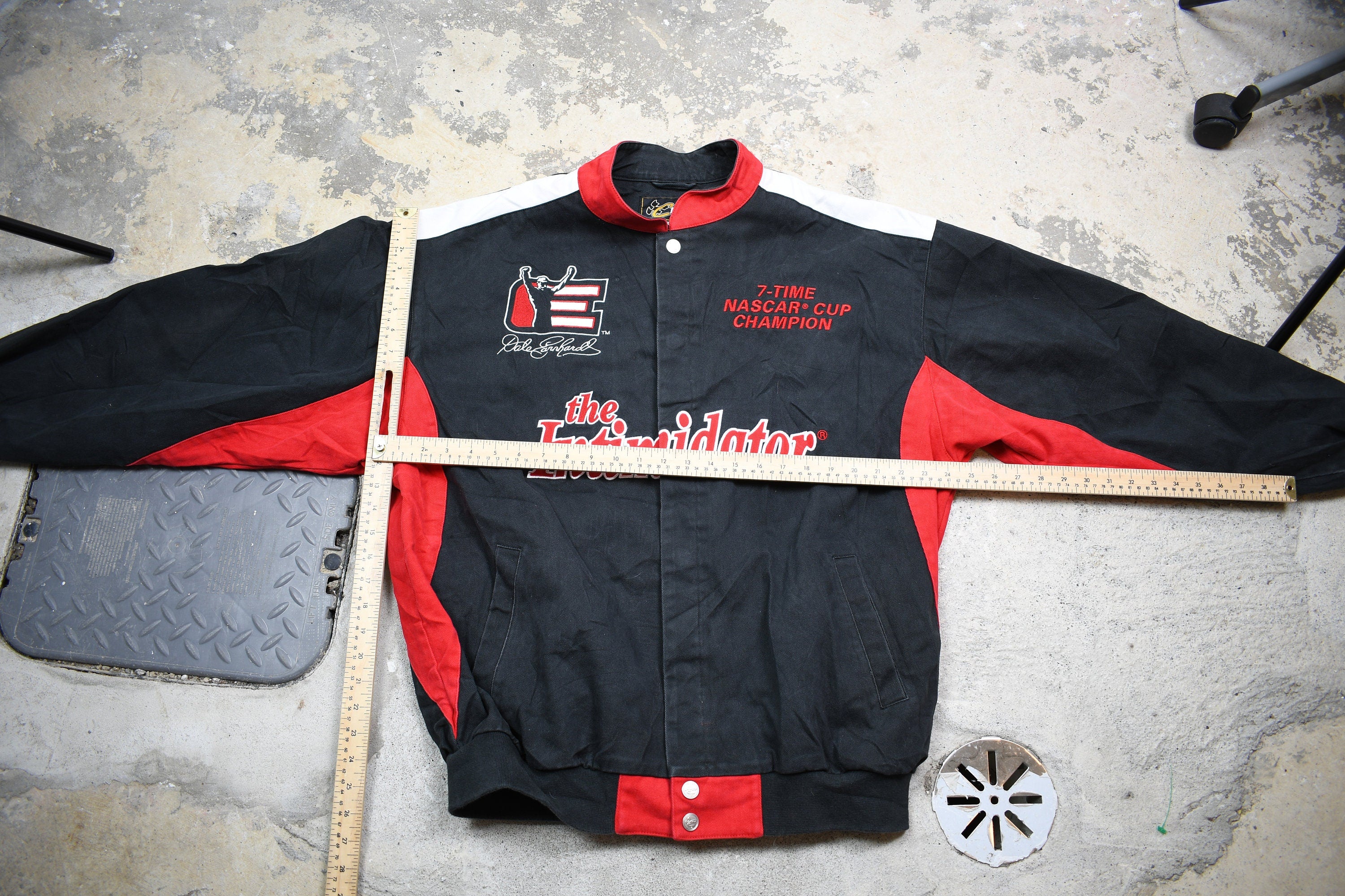 Vintage 1990s Dale Earnhardt The Intimidator Nascar Racing Jacket