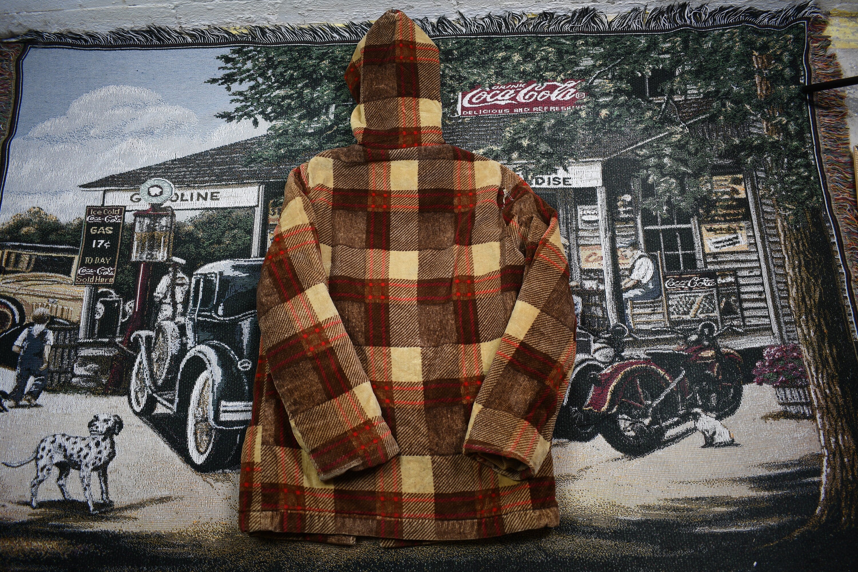 Vintage 1970s William Barry Fur Lined Coat