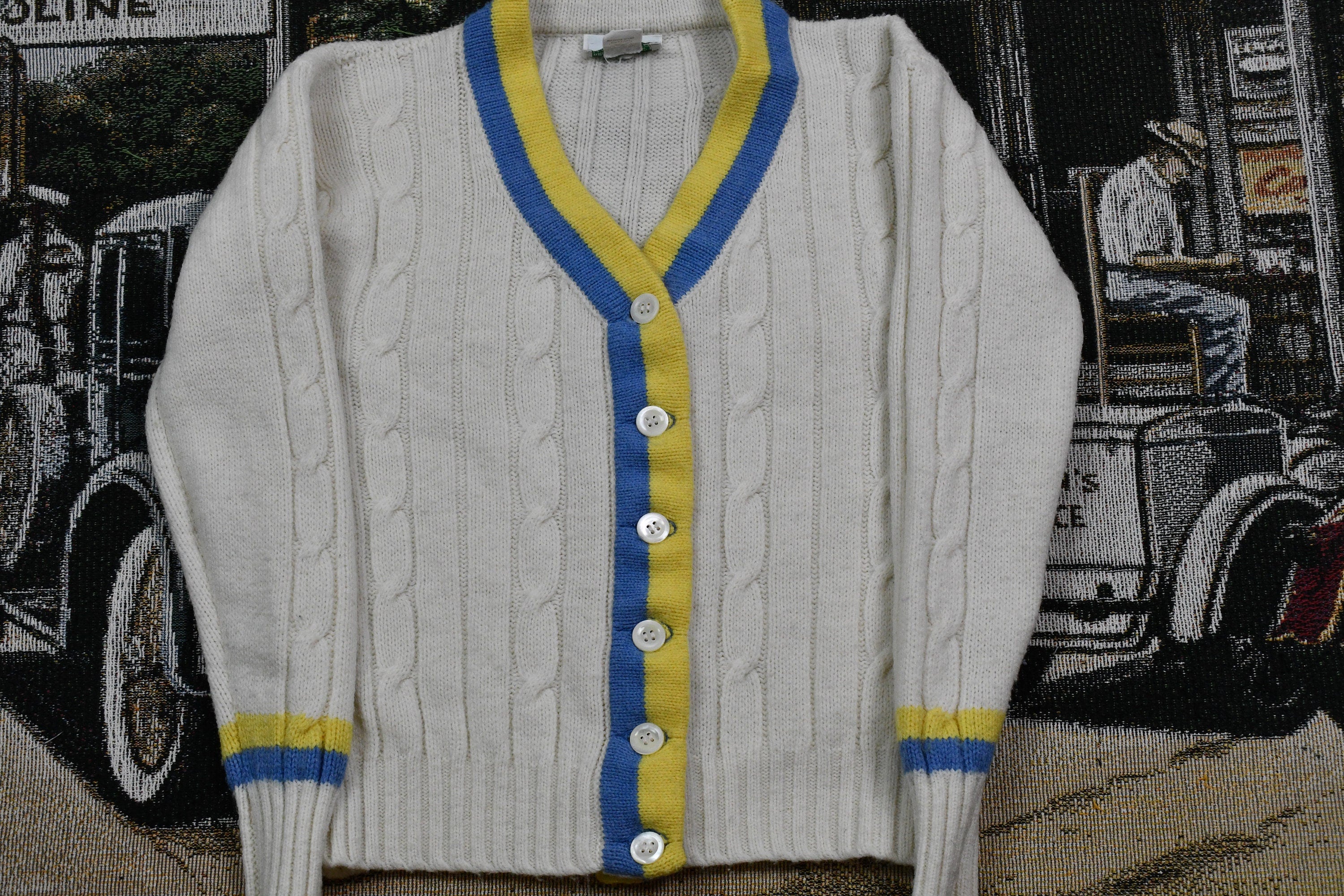 Vintage 1950s Abercrombie And Fitch Cardigan