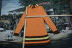 Vintage 1960s Knit Mod Dress